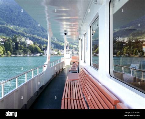 Interior Of Passenger Ship Stock Photo - Alamy