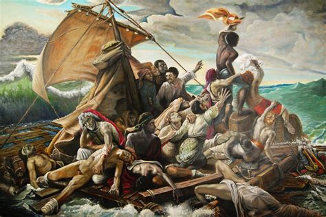 The Raft Of The Medusa By Theodore Gericault Realism Romantic Artwork ...