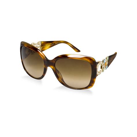 Lyst - Bvlgari BVLGARI Sunglasses BV8103B in Brown