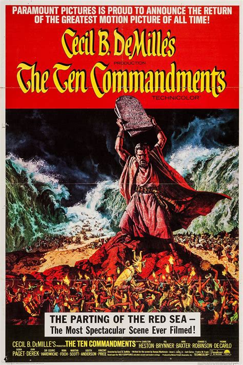 The Ten Commandments (1956) - Posters — The Movie Database (TMDB)