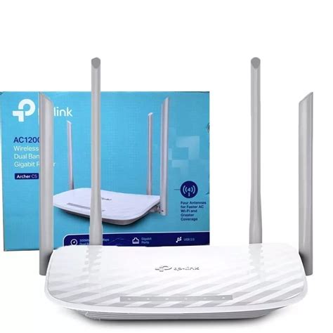 Roteador Gigabit Wifi Tp-link Dual Band Ac1200 Archer C5 V.4 - R$ 289 ...