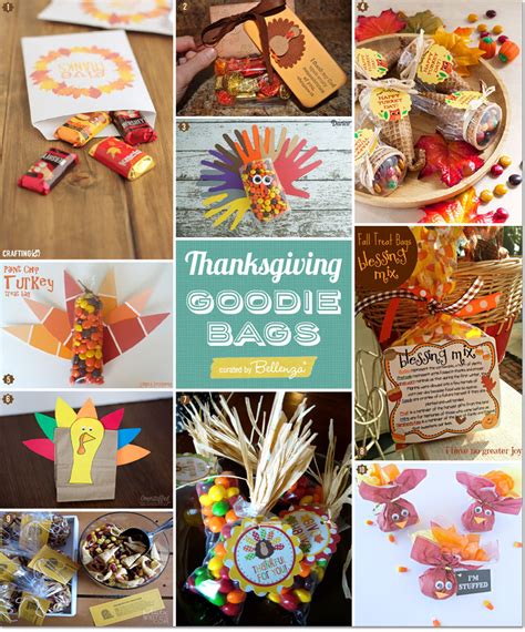 Thanksgiving Goodie Bags You Can Craft as Party Favors