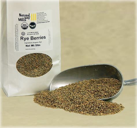 Natural Way Mills: Organic Rye Berries, Organic Grains, Organic-Rye-Berries