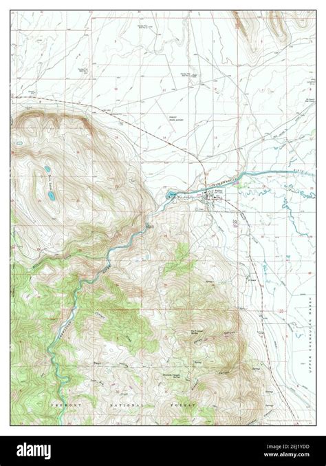 Paisley, Oregon, map 1966, 1:24000, United States of America by ...