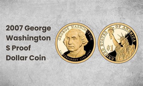 2007 George Washington Dollar Coin Value: are "P", "D", "S" mint mark ...