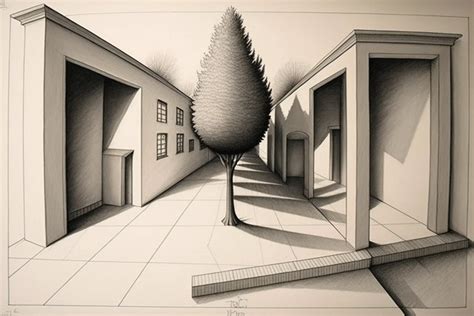 Top 20 One Point Perspective Drawings: Exploring the Illusion of Depth 2023