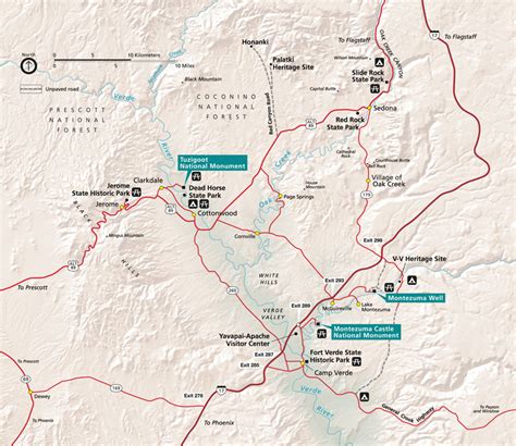 Maps - Tuzigoot National Monument (U.S. National Park Service)