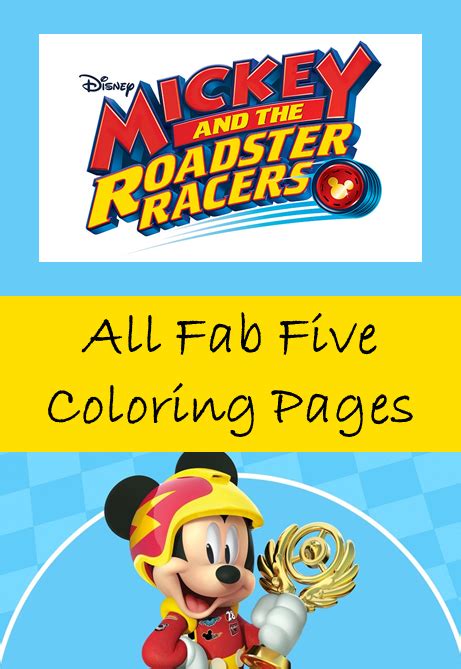 Mickey And The Roadster Racers - Event & Coloring Pages