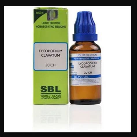 SBL Lycopodium Clavatum 30 CH (30ml) at best price in New Delhi