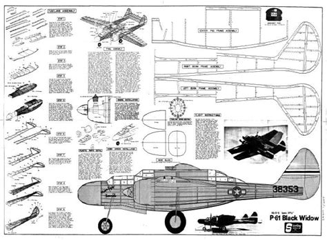 NORTHROP P 61 BLACK WIDOW – AMA – Academy of Model Aeronautics