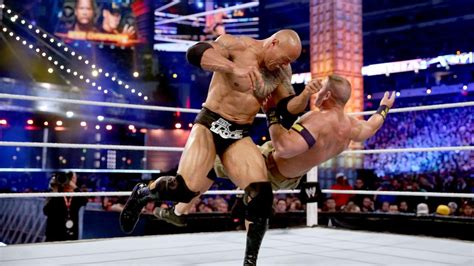 The Rock vs. John Cena: WWE Championship Match: photos | John cena ...