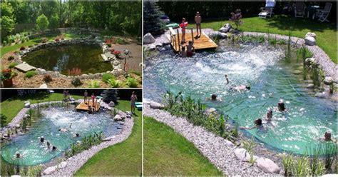 How Make An All-Natural Swimming Pond (Magical Outdoor DIY) - DIY & Crafts