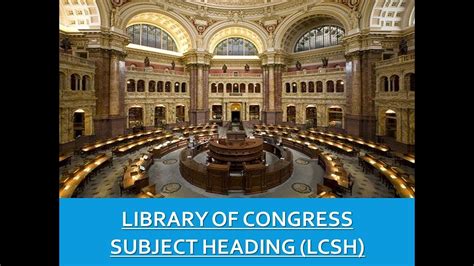 Library of Congress Subject Heading (LCSH) - YouTube