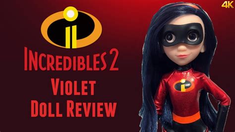 The Incredibles 2 Violet Action Figure Girls Articulated Doll In ...