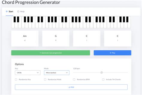 6 Really Good Free Random Chord Progression Generators | Producergrind ...