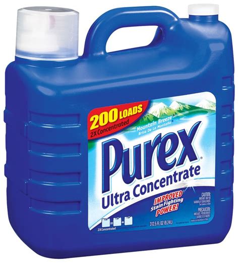 Purex Liquid Detergents Ultra Concentrate Mountain Breeze Liquid ...