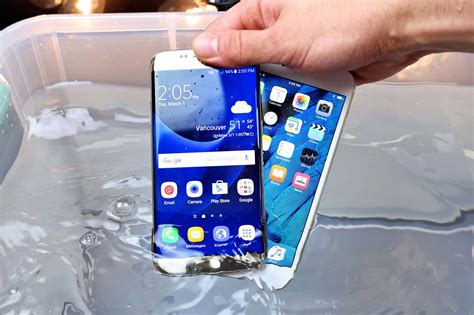 Test a Prueba de Agua: Apple iPhone 6s vs Samsung Galaxy S7