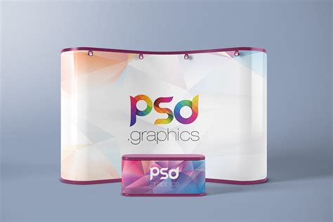 Trade Show Booth Mockup PSD – Download PSD