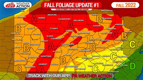 Updated Pennsylvania Fall Foliage Forecast - October 6th, 2022 - Fall ...