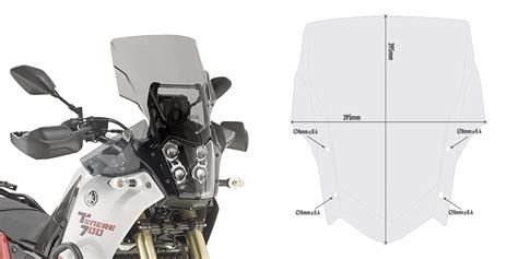 GIVI D2145 Windscreen | Yamaha Tenere 700 '21