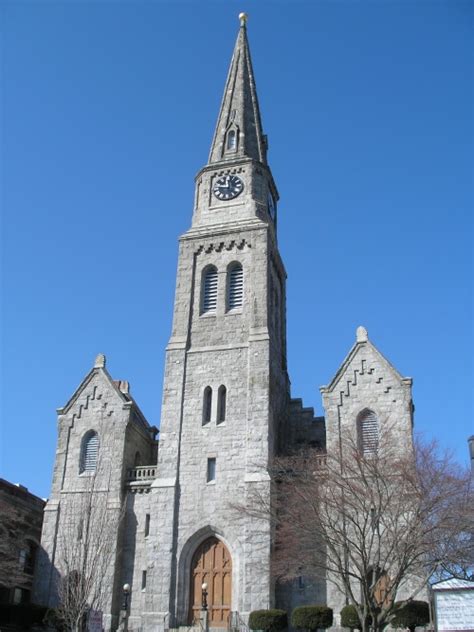 First Congregational Church, New London (1850) – Historic Buildings of ...