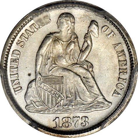 1873 No Arrows, Open 3 Liberty Seated Dime Pricing Guide | The Greysheet