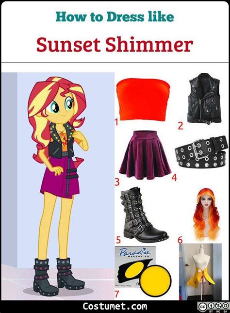 Sunset Shimmer Costume for Cosplay & Halloween 2022 | Sunset shimmer ...