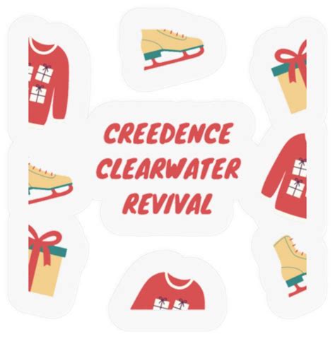 Creedence clearwater revival Active Stickers sold by Teaghansawic | SKU ...