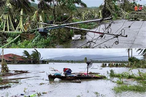 TYPHOON MOLAVE FORCED THOUSANDS OF VILLAGERS TO FLEE IN PHILIPPINES