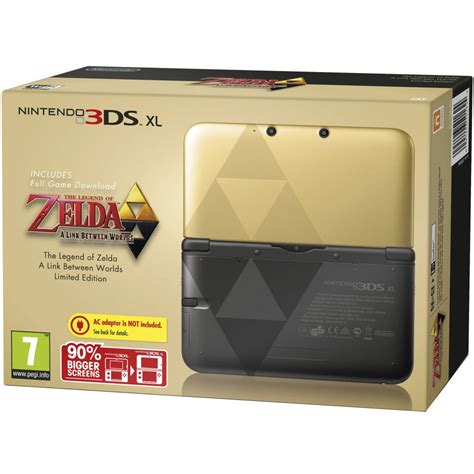 Nintendo 3DS XL The Legend of Zelda: A Link Between Worlds Limited ...