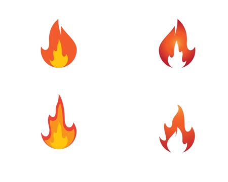 Fire Symbol Vector Icon Ignite Hot Blazing Vector, Ignite, Hot, Blazing ...