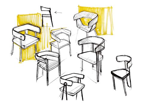 Sketching. Furniture :: Behance