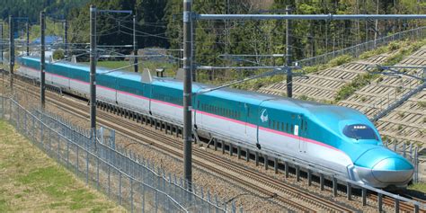 Tohoku Shinkansen (Tokyo-Sendai-Morioka-Shin-Aomori) inc. Yamagata ...