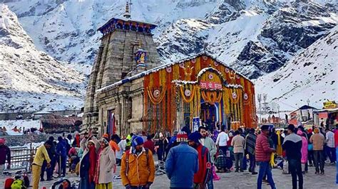 Pilgrim influx crosses one million mark at Kedarnath Dham, breaks ...