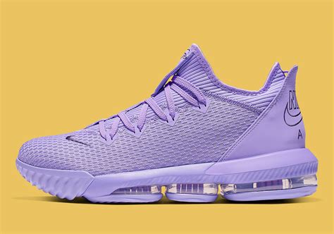 Nike LeBron 16 Low Purple Violet CI2668-500 Release Info | SneakerNews.com