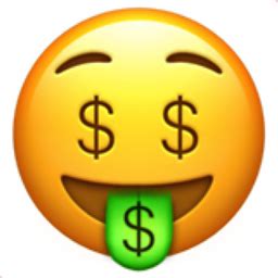 Money-Mouth Face Emoji (U+1F911)