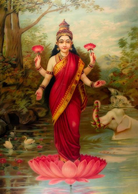 Goddess Lakshmi Paintings