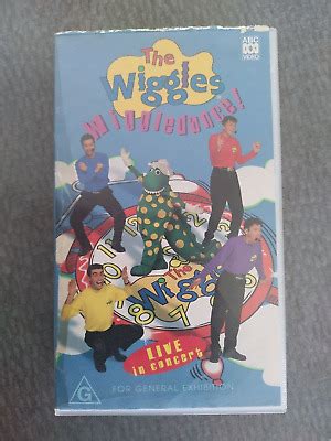 THE WIGGLES 1998 VHS Tape Wiggledance ABC Kids 46 Mins 14 Original ...