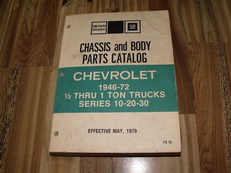 1976 Chevy Truck Parts Catalog