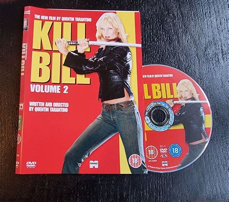 Kill Bill Vol.2 (DVD, 2004) DISC AND COVER ONLY 5017188812740 | eBay