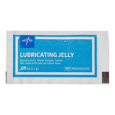 Sterile Lubricating Jelly With Water Soluble Design by Medline