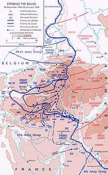 Battle of the Bulge - Simple English Wikipedia, the free encyclopedia