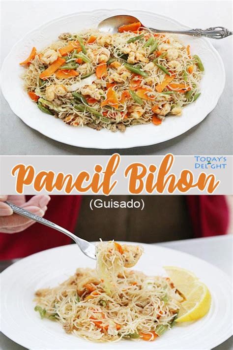 Pancit Bihon Recipe - Today's Delight