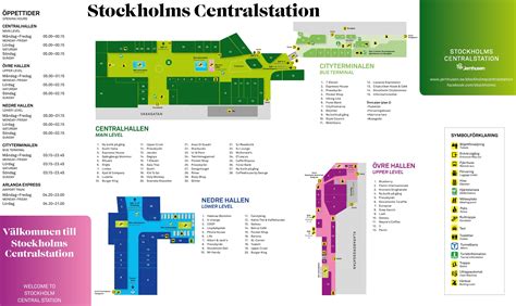 Stockholm central station map - Ontheworldmap.com