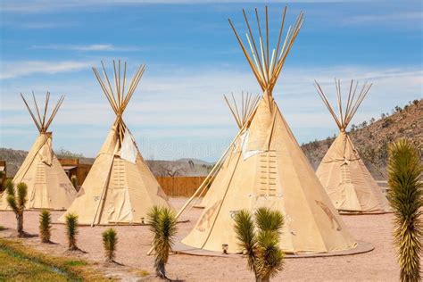 National Wigwam of American Indians Stock Photo - Image of shelter ...