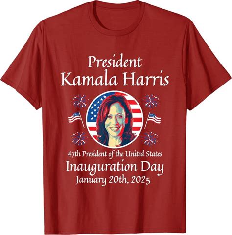 President Kamala Harris Inauguration 2025 Memorabilia T-Shirt - Walmart.com