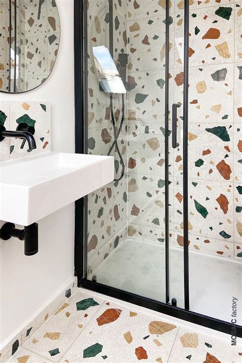 Terrazzo Bathroom Tiles | MOSAIC FACTORY | Bathroom design small ...