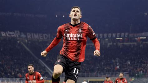 AC Milan 1-0 Sassuolo - Christian Pulisic pounces to net winner for AC ...