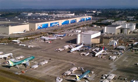 The Boeing Everett Factory: The largest Factory in the world