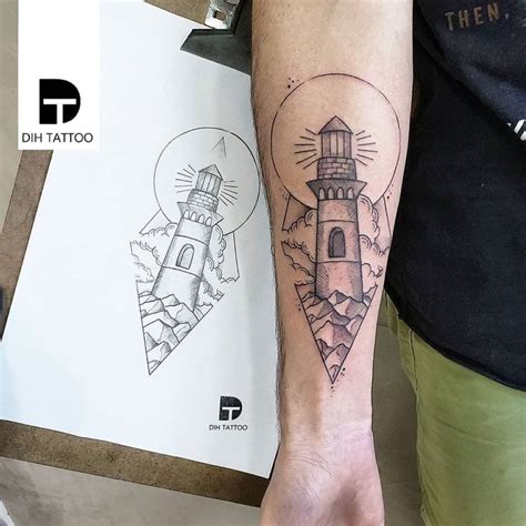 100+ awesome lighthouse tattoo designs you need to see! | Outsons | Men ...